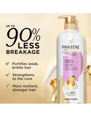 Acondicionador Pantene Pro-V Longitudes Infinitas 887 ml