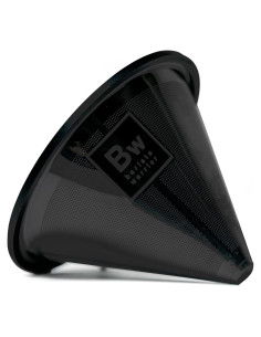 Filtro de Café Pour Over Barista Warrior - Acero Inoxidable Reutilizable - Compatible Chemex y Hario V60