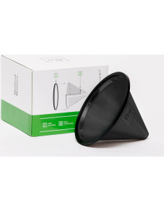 Filtro de Café Pour Over Barista Warrior - Acero Inoxidable Reutilizable - Compatible Chemex y Hario V60 2