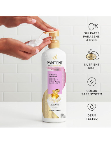 Acondicionador Pantene Pro-V Longitudes Infinitas 887 ml