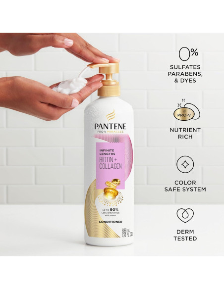 Acondicionador Pantene Pro-V Longitudes Infinitas 887 ml