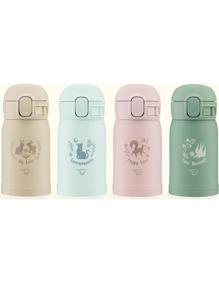 Botella de Agua Zojirushi SM-WP24-CM Acero Inoxidable 0.24L Beige