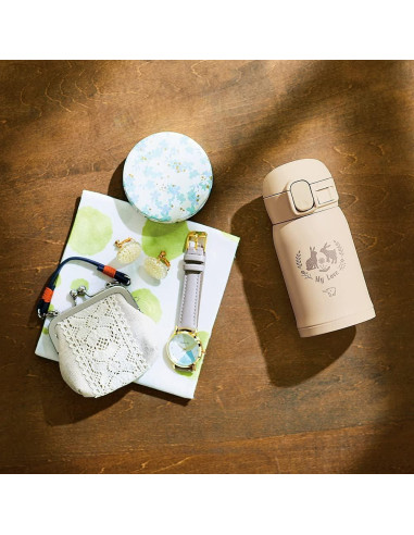 Botella de Agua Zojirushi SM-WP24-CM Acero Inoxidable 0.24L Beige