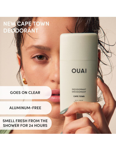 Desodorante Sin Aluminio OUAI Ciudad del Cabo 70.87 g - Control Olores 24h