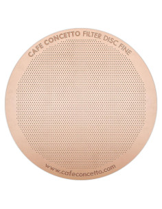 Filtro de Disco Superfino CAFE CONCETTO para AeroPress XL - Acero Inoxidable