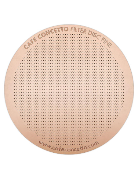 Filtro de Disco Superfino CAFE CONCETTO para AeroPress XL - Acero Inoxidable