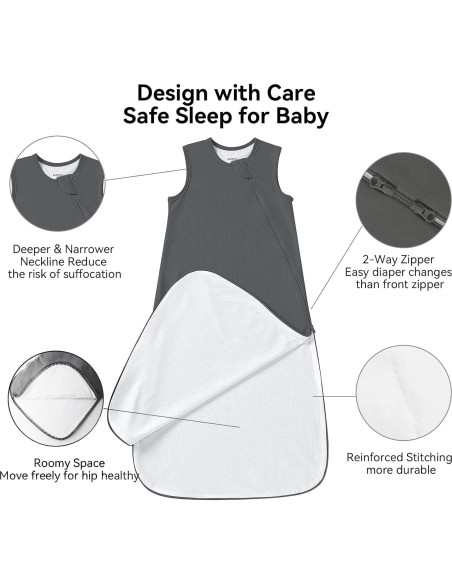 Saco de Sueño Refrigerante BubblePanda 0.5 Tog 0-6 Meses