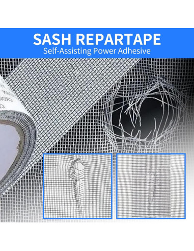 Cinta de Reparación de Pantalla Benksaas 5x200 cm Autoadhesiva