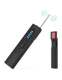 Detector de Cámaras Ocultas BEVECK LF-1, Anti Espía, 6 Niveles