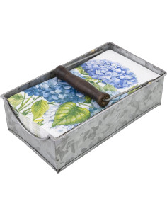 Soporte de Servilletas de Metal Boston International Plata 22.23x12.07cm 2