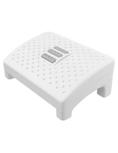Taburete Ergonómico Milisten Blanco con Rodillos de Masaje 40x26.5cm