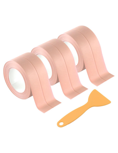 Cinta de Sellado Impermeable Autoadhesiva Boguish Rosa 3 Rollos 3.2m