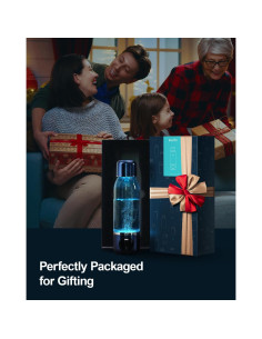 Botella de Agua de Hidrógeno BUZIO 3800ppb con Pantalla OLED 2