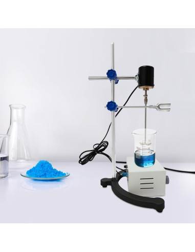 Mezclador Eléctrico de Sobremesa KWHXJ 100W 2800 RPM para Laboratorio