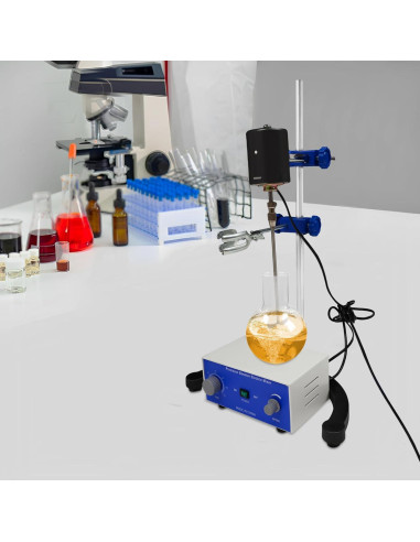 Mezclador Eléctrico de Sobremesa KWHXJ 100W 2800 RPM para Laboratorio