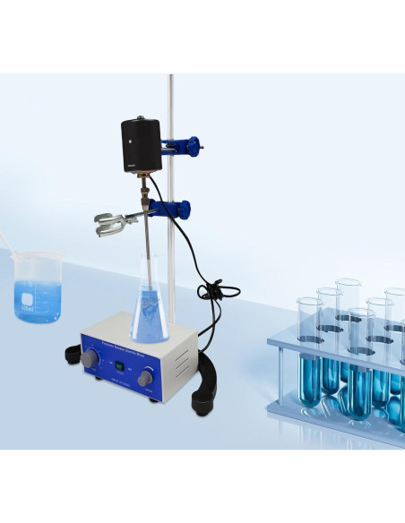 Mezclador Eléctrico de Sobremesa KWHXJ 100W 2800 RPM para Laboratorio