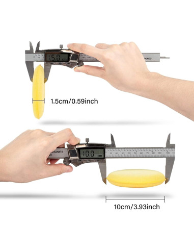 Almohadillas de Aplicación de Cera PSLER 10 cm - Paquete de 24