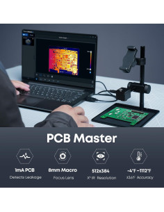 Cámara Térmica P3 Thermal Master IR 512x384 -20C a 600C 2