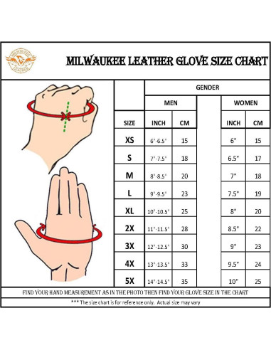 Guante Impermeable Milwaukee Leather para Hombre MG7551