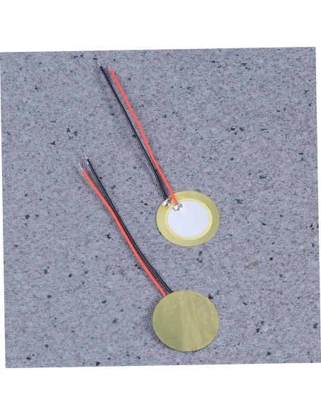 Discos Piezoeléctricos Garneck 20pcs 20mm para Instrumentos