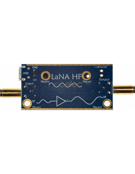 Módulo Amplificador LNA Nooelec 100837 Banda Ancha 50kHz-150MHz