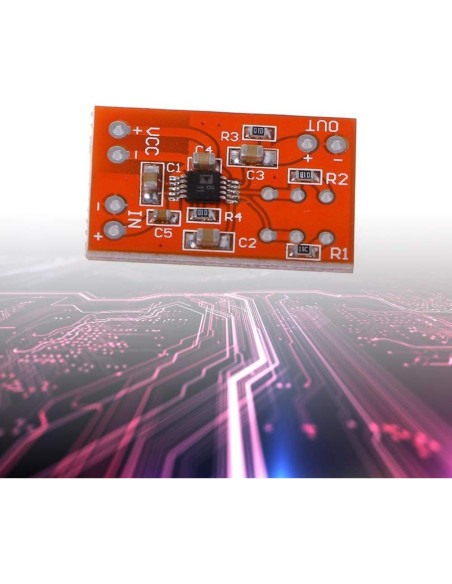 KOOBOOK Preamplificador de Micrófono SSM2167 2 Pcs DC 3V-5V