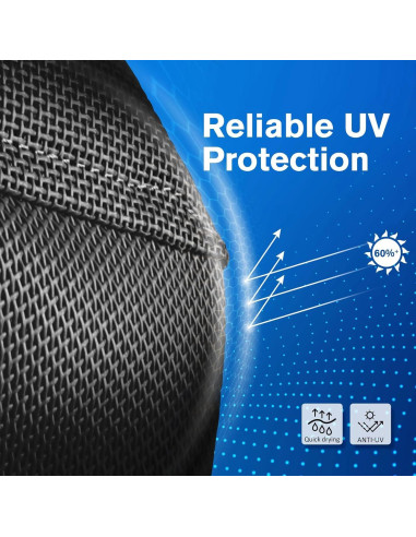 Máscara para Moscas de Caballo Harrison Howard Negra Mediana