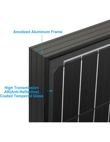 Panel Solar Mono ACOPOWER 200W 12V Alta Eficiencia