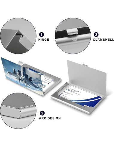 Soporte de Tarjetas de Visita Aluminio Genérico Personalizado