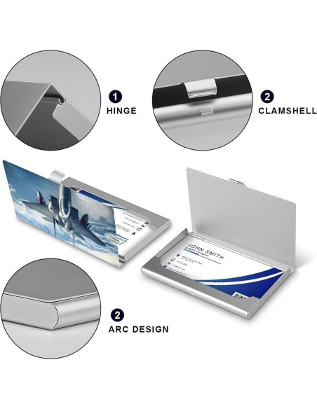 Soporte de Tarjetas de Visita Aluminio Genérico Personalizado