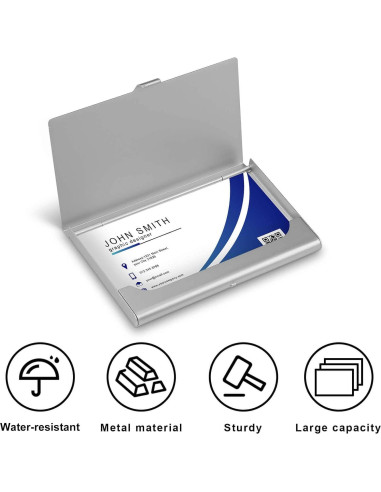 Soporte de Tarjetas de Visita Aluminio Genérico Personalizado
