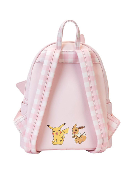 Mochila Loungefly Pikachu y Eevee 22.86x11.43x26.67cm