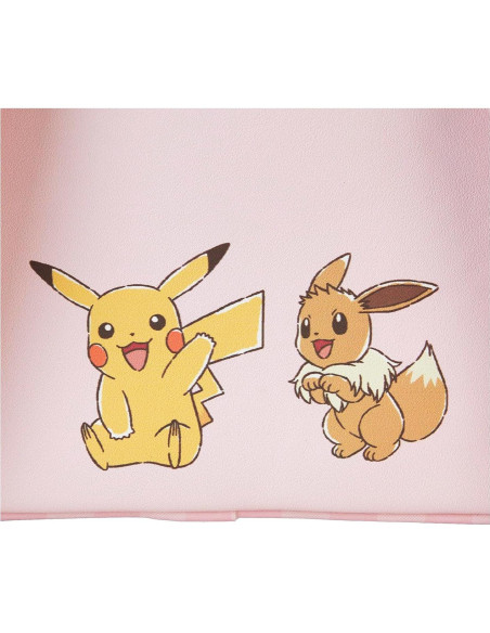 Mochila Loungefly Pikachu y Eevee 22.86x11.43x26.67cm