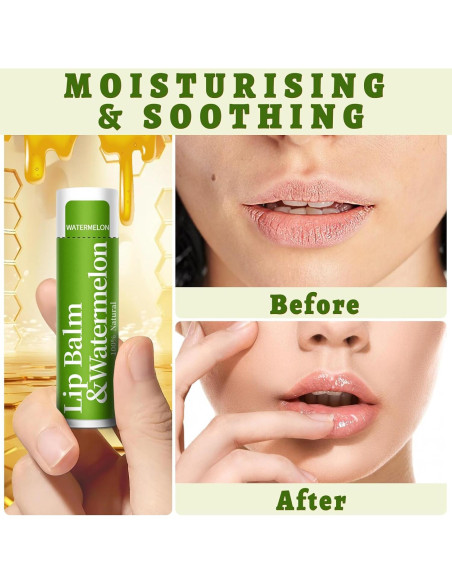 168 Balsamos Labiales RBUGR con 12 Sabores Naturales