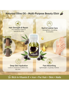 Aceite de Oliva Naturoil BOE COSMETICS 60 ml - Hidratante Multiusos 2