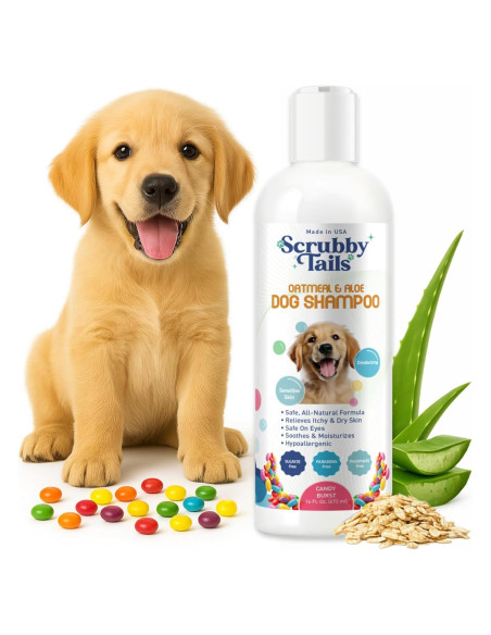 Champú Orgánico Hipoalergénico para Perros Real Organics 473ml