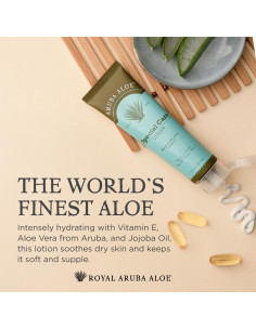 Loción Hidratante Aloe Vera Royal Aruba 236.59 ml Piel Sensible 2