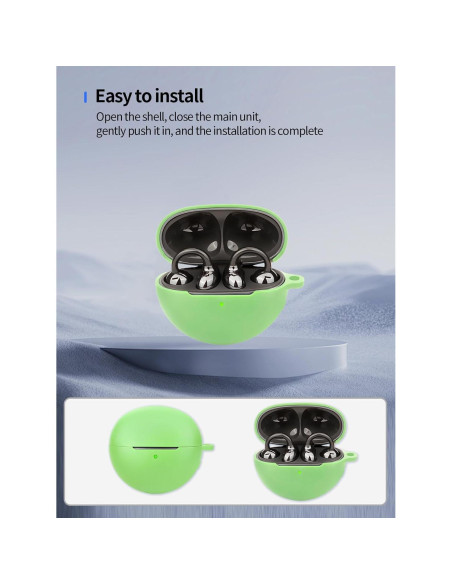 Estuche de Silicona UYRUREL para Auriculares Huawei FreeClip