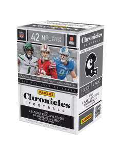 Caja Blaster Tarjetas Comercio Fútbol NFL Panini 2022 - 42 Tarjetas