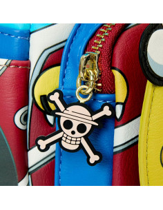 Mochila Mini Loungefly One Piece Thousand Sunny 22.86x11.43x26.67cm 2