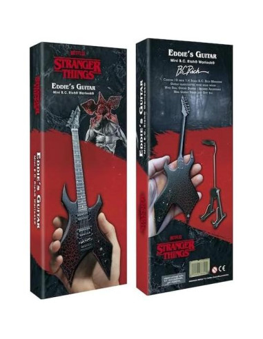 Guitarra Mini B.C. Rich Eddie Stranger Things AXE HEAVEN