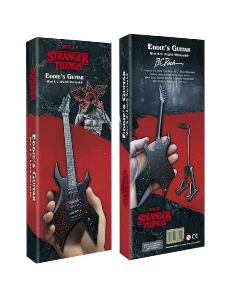 Guitarra Mini B.C. Rich Eddie Stranger Things AXE HEAVEN