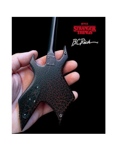 Guitarra Mini B.C. Rich Eddie Stranger Things AXE HEAVEN