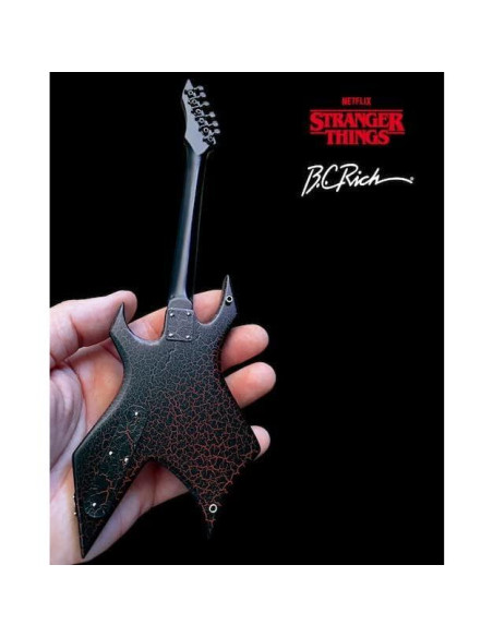 Guitarra Mini B.C. Rich Eddie Stranger Things AXE HEAVEN