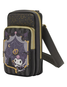 Bolso Cruzado Loungefly Kuromi 20 Aniversario con Monedero 2