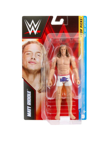 Figura de Acción WWE Elite Matt Riddle 15 cm Coleccionable