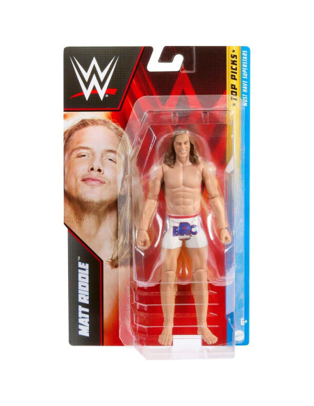 Figura de Acción WWE Elite Matt Riddle 15 cm Coleccionable