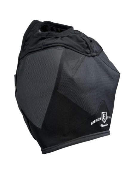 Máscara para Moscas de Caballo Harrison Howard Negra Mediana