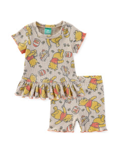 Conjunto camiseta y pantalones cortos Winnie Pooh 18 meses
