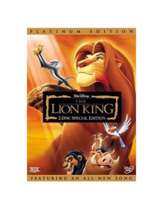 DVD Edición Especial Verti El Rey León - Platino 2 Discos